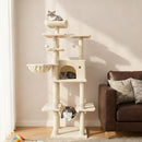 Large Cat Tree for Indoor Cats 63" Tall Cat Tower