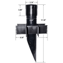PV51 Heavy Duty PermaPost PVC Post with Cap for Landscape Lighting Fixtures by Kings Outdoor Lighting