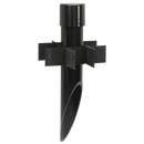 PV51 Heavy Duty PermaPost PVC Post with Cap for Landscape Lighting Fixtures by Kings Outdoor Lighting