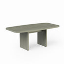 Boat Shaped Conference Room Table