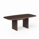 Boat Shaped Conference Room Table