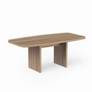 Boat Shaped Conference Room Table