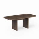 Boat Shaped Conference Room Table