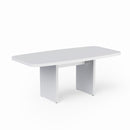 Boat Shaped Conference Room Table