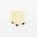 Box/File Rolling Pedestal with Lock