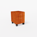 Box/File Rolling Pedestal with Lock