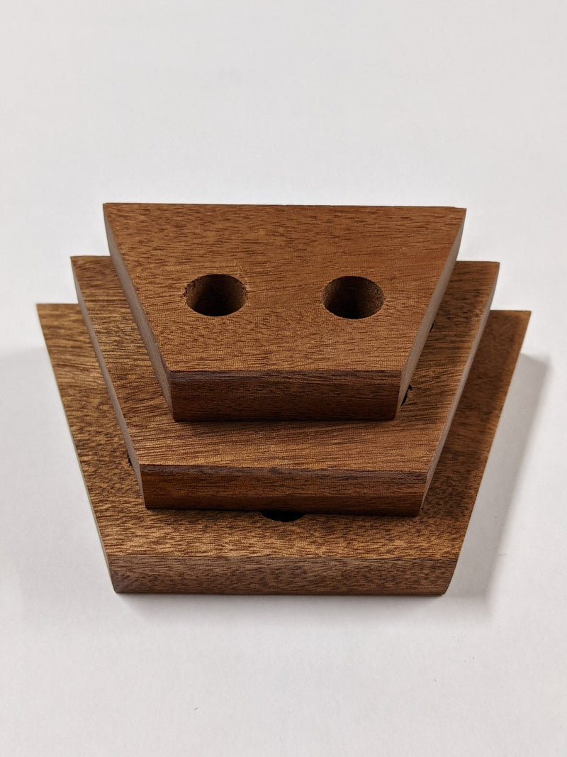 Trapezoid Propagation Station Shelf for Plant Cuttings