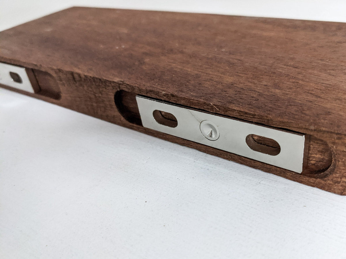 Thick Mahogany Floating Shelf in 6" to 10" lengths, photo 9 of 11