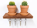 Key Hook Shelf in Oak