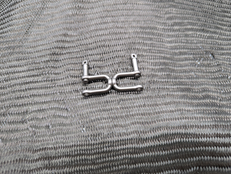 Double Pivot Titanium Gyve Shackle