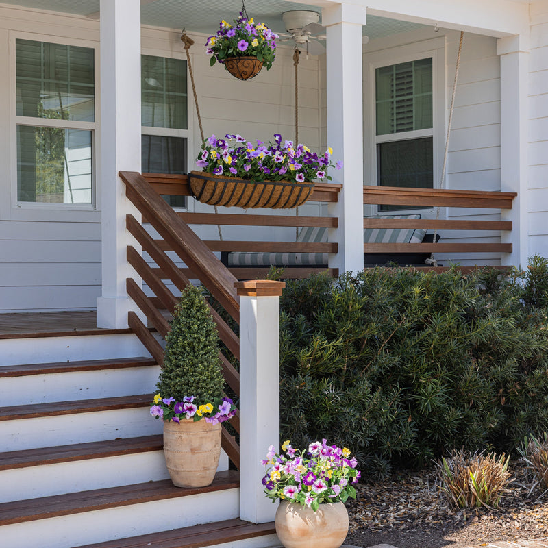 Lifelike Petunia Window Box Filler