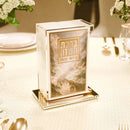 Radiant Yam Suf Swivel Pesach Bencher & Kiddush Set by Feldart