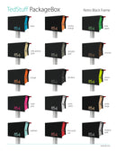 NEW! The Retrobox Locking Package Dropbox in JET BLACK - Modern Mailbox