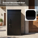 Package Delivery Box with Anti-Theft Board and Lockable Door by LJGDeals