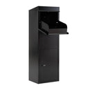 Package Delivery Box for Outside with Anti-Theft Baffle Sloped Roof by DirectDeals