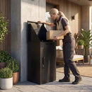 Package Delivery Box with Anti-Theft Board and Lockable Door by LJGDeals