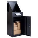 Package Delivery Box with Anti-Theft Board and Lockable Door by LJGDeals