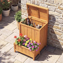 Package Delivery Box with Planter Box for Pool Accessories and Garden Tools by DirectDeals