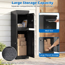 Package Delivery Box for Outside with Lockable Doors Coded Lock by LJGDeals