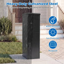 Package Delivery Box for Outside with Lockable Doors Coded Lock by LJGDeals