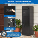 Package Delivery Box for Outside with Lockable Doors Coded Lock by LJGDeals
