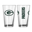 Green Bay Packers Game Day Pint Glass by Dynasty Sports & Framing