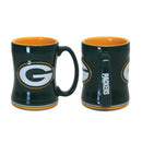 Green Bay Packers Logo Relief Coffee Mug