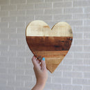 Reclaimed Pallet Wood Hearts