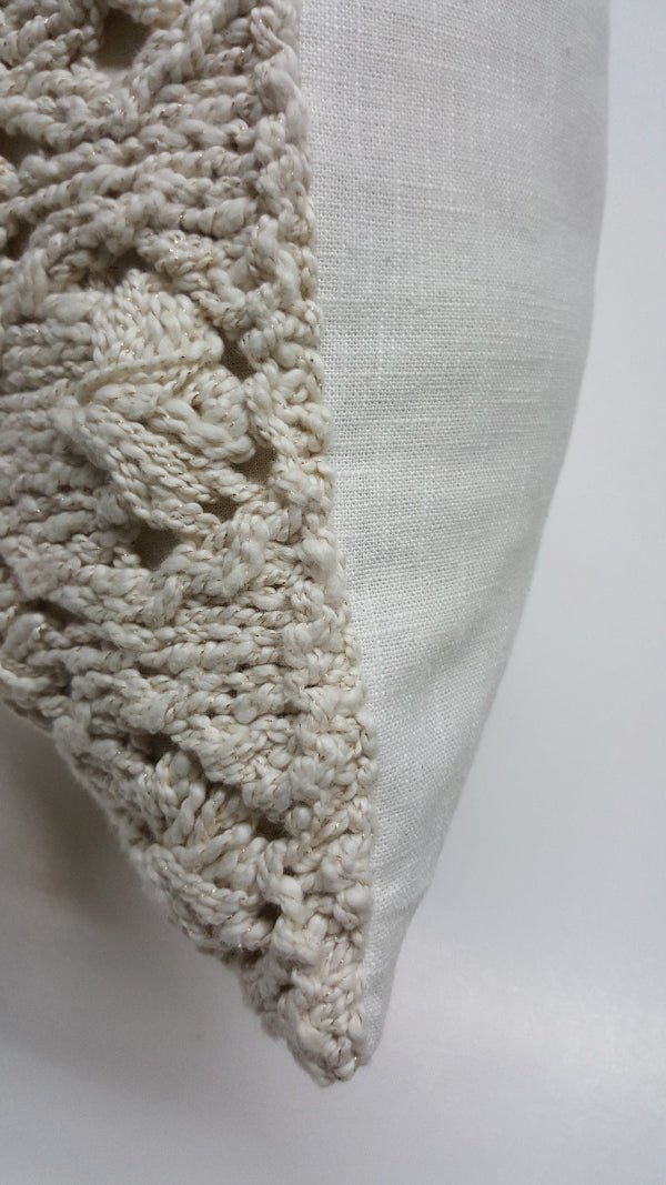 Palms Crochet Pillow, photo 4 of 4