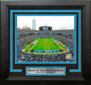 Carolina Panthers Bank of America Stadium NFL Football 8" x 10" Framed and Matted Photo by Dynasty Sports & Framing