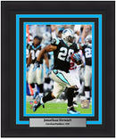 Jonathan Stewart Carolina Panthers NFL Football 8" x 10" Framed and Matted Photo by Dynasty Sports & Framing