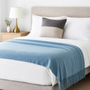 100% Cashmere Throw Blanket - 54"x60"