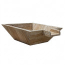 Patara Beige Vein-cut Travertine Natural Stone Pool Square Poolwok with Lip