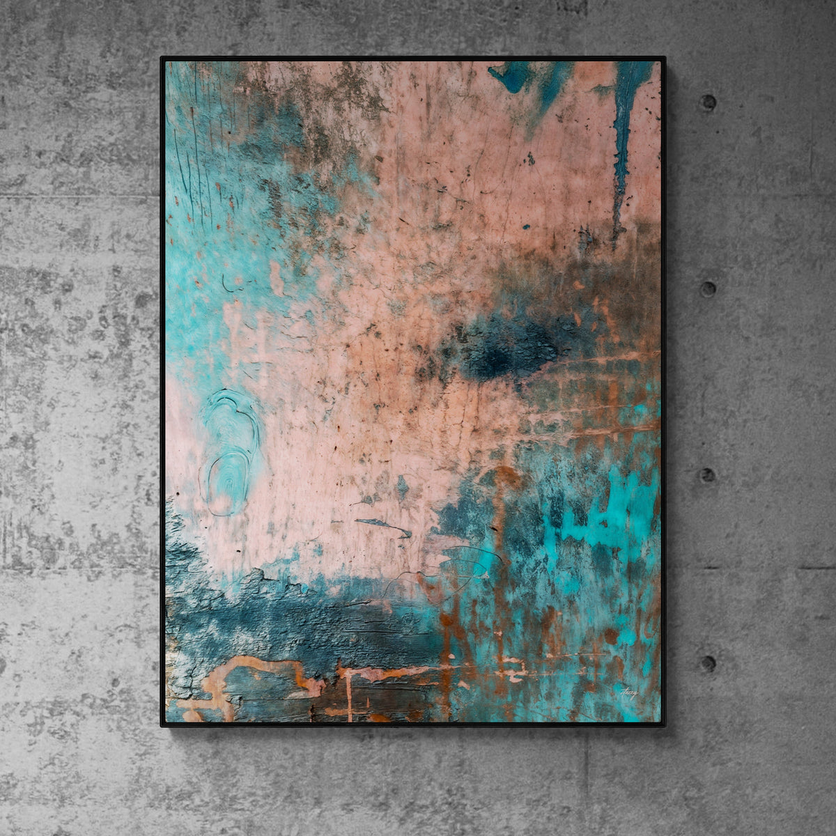 Canvas Print: "Patina Cascade", photo 3 of 5