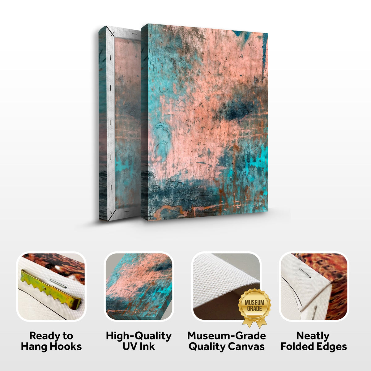 Canvas Print: "Patina Cascade", photo 4 of 5