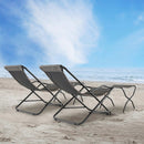 Patio PE Wicker Rocking Chair with Armrests and Metal Frame-Gray by LJGDeals