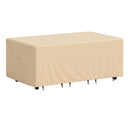 Patio Furniture Cover with Padded Handle and Click-Close Straps