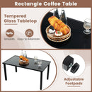 4 Pieces Patio Furniture Set with Heavy Duty Galvanized Metal Frame by LJGDeals