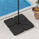Patio Offset Umbrella Base with Easy-Fill Spouts by LJGDeals