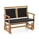 Patio Rattan Glider by LJGDeals