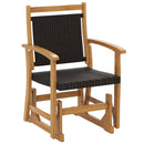 Patio Rattan Glider by LJGDeals