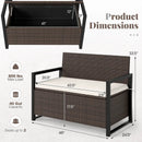 Patio Storage Bench by LJGDeals