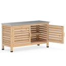 Outdoor Storage Cabinet with Stainless Steel Countertop by LJGDeals