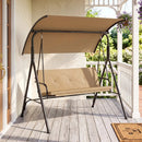 2-Person Patio Swing Chair with Adjustable Canopy by LJGDeals