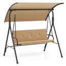 2-Person Patio Swing Chair with Adjustable Canopy by LJGDeals