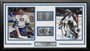 Patrick Roy Framed Hockey Photo Collage with Career Stats & Engraved Autograph by Dynasty Sports & Framing