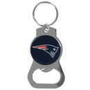 New England Patriots Logo Bottle Opener Keychain