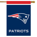 New England Patriots House Flag by Dynasty Sports & Framing