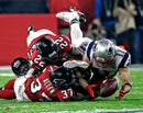 Julian Edelman Super Bowl LI Catch New England Patriots 8" x 10" Football Photo by Dynasty Sports & Framing