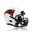 New England Patriots Riddell Lunar Eclipse Alternate Mini-Helmet by Dynasty Sports & Framing
